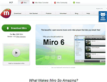 Tablet Screenshot of getmiro.org